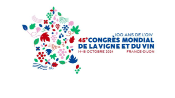 Logo du 45e Congrès mondial de la Vigne et du Vin