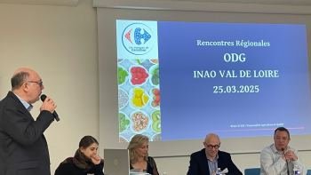 Intervention de Remi Lecerf du groupe Carrefour lors des rencontres régionales des ODG du 25 mars dans le Val-de-Loire.