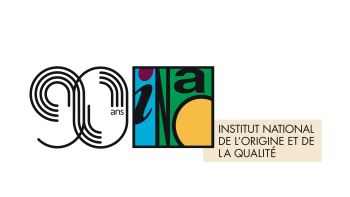 Logo des 90 ans de l'INAO