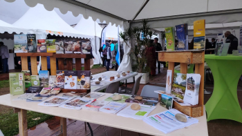 Photographie du stand de l'INAO à Tech&Bio 2025