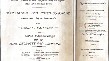Délimitation des Côtes-du-Rhône