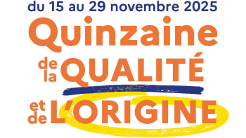 Logo de la Quinzaine de la qualité et de l'origine