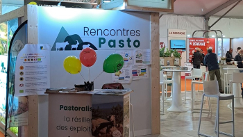 Stand "Rencontres pasto" Sommet de l'élevage 2025