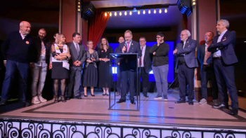 Photographie prise lors de la célébration des 90 ans des 6 premiers appellations viticoles, le 10 février 2026 dans le cadre de Wine Paris