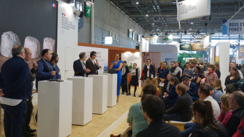 Table ronde sur le lait cru au stand du Ministère de l’Agriculture et de la Souveraineté alimentaire