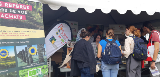 Stand au salon Tech&Bio 2023