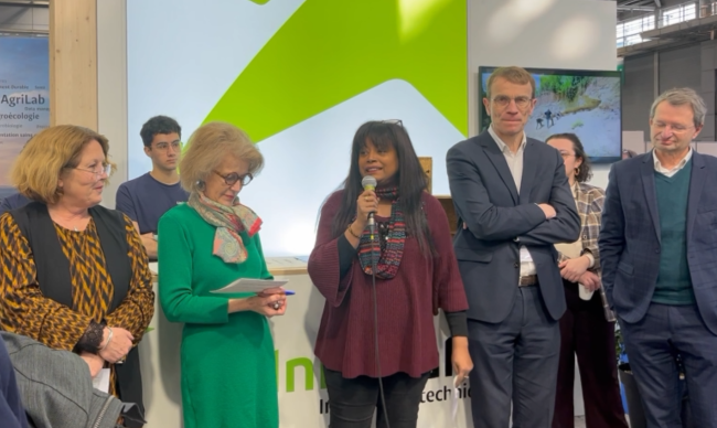 Intervention Raphaëlle Anelka au Salon international de l’Agriculture