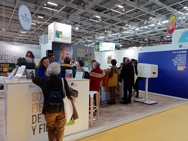 Stand INAO, Salons des maires et des collectivités locales 2022